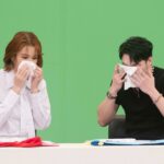 曾沛慈和黃偉晉主持娛樂百分百最後一集　真情流露淚灑攝影棚