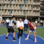 「進洋＆淑女綜合球場」啟用-李進洋校友推動教育公益