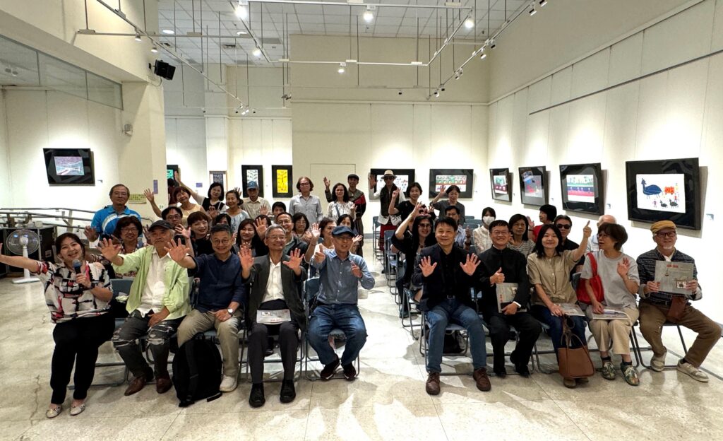畫筆裡的青春少年兄！　中市「鳥魚‧魚鳥」黃票生特展-帶您重返藝術初心