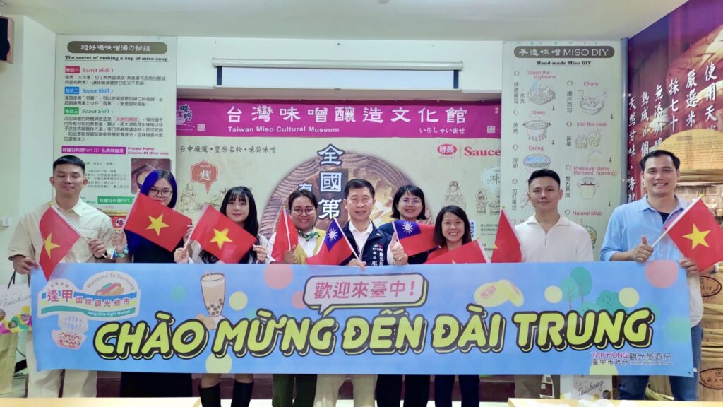 越南網紅踩線團遊台中　中市觀旅局強化東南亞市場行銷力道