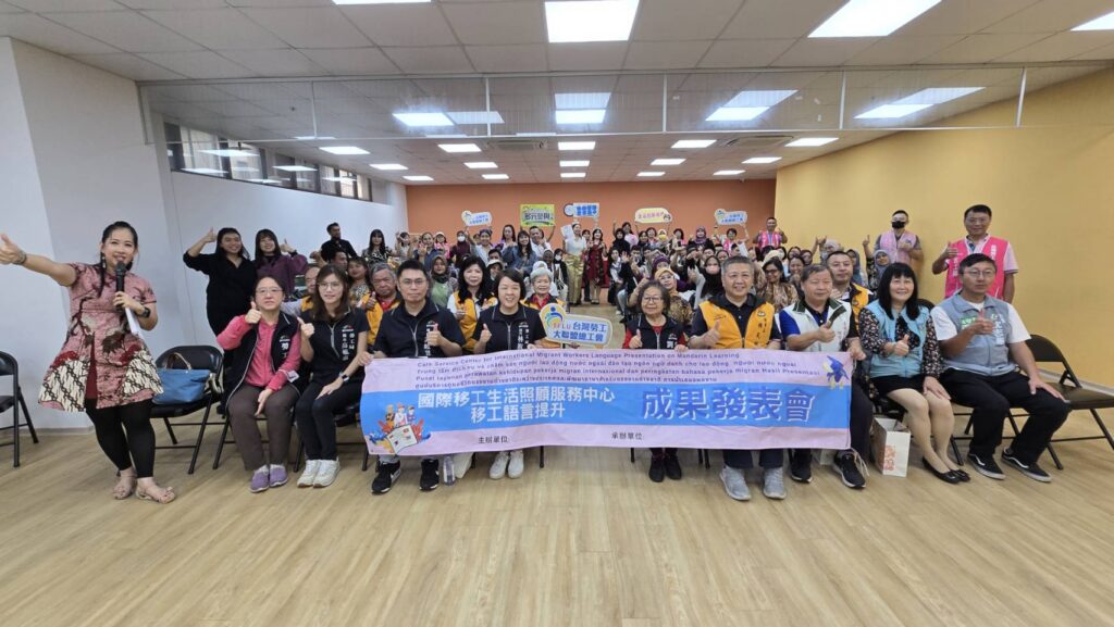 中市勞工局推動移工中文班成果豐碩　多元課程助移工提升溝通力