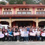 中寮法華寺、花壇奉天宮捐贈兩輛復康巴士　許淑華頒感謝狀答謝