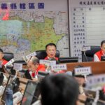 嘉義縣災害應變中心　鳳凰颱風第1次工作會報