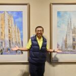 郭宗正總裁精彩的水彩畫作　14日台南文化中心展出