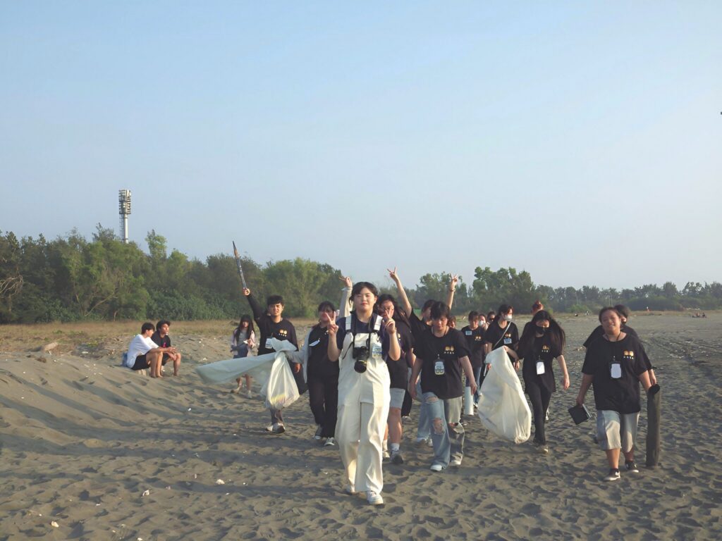 嘉藥幼保系淨灘行動-用行動守護海洋