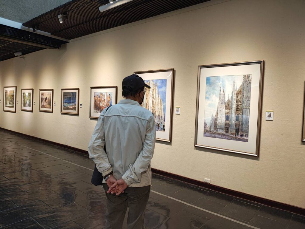 2025郭宗正水彩創作展-14日在台南市文化中心展開