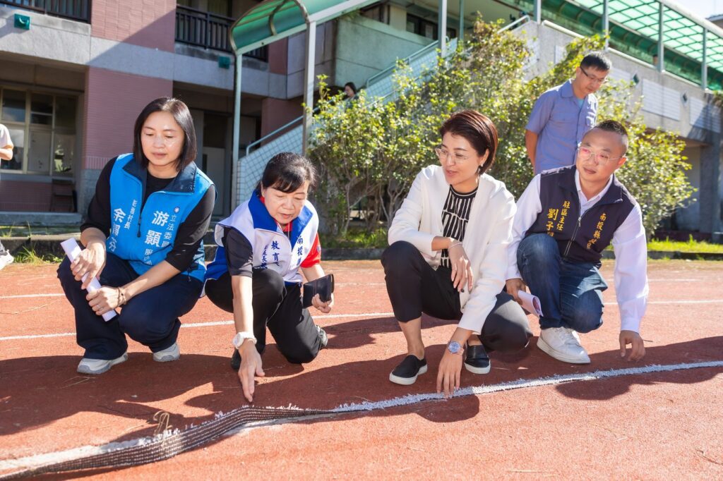 投縣府將斥資945萬元整修　鹿谷國中操場