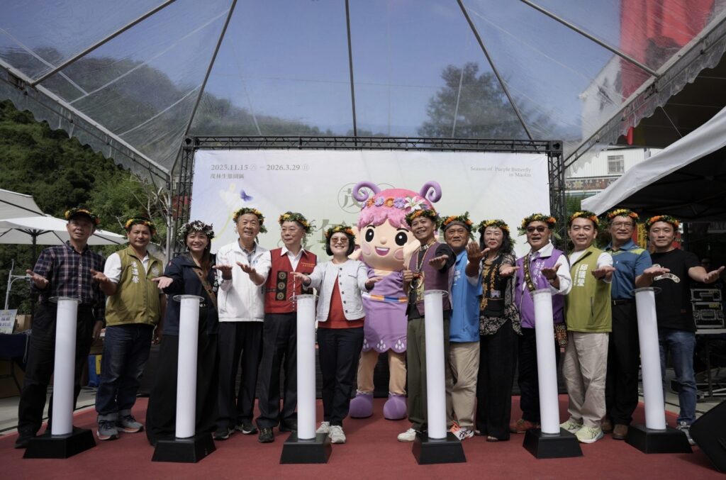 世界唯二奇景「紫蝶幽谷」驚限茂林　白爛貓陪您一起賞蝶