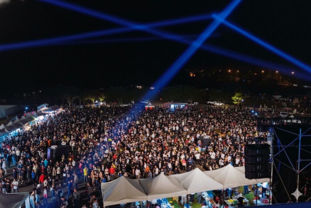 ntso臺灣管樂團壓軸開演　薩克斯風魅力綻放x璀璨煙花點亮日月潭夜空