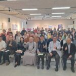 華梵大學助理教授吳軒慧當代書畫個展　宜蘭市圖開幕茶會僧俗雲集