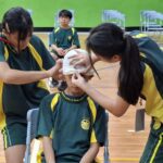 90-位學生變身救護小尖兵！「計分安妮」首度上場助攻精準訓練