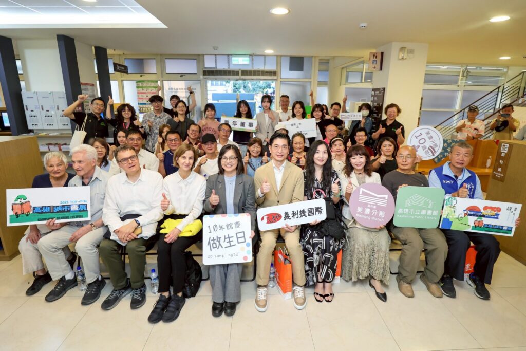 高市圖凝聚公私協力　企業共伴美濃閱讀　文化扎根