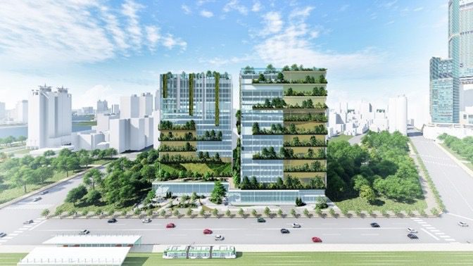 推動「高雄港新亞灣雙子星大樓開發案」亮點商案　打造高雄港灣智匯樞紐新地標