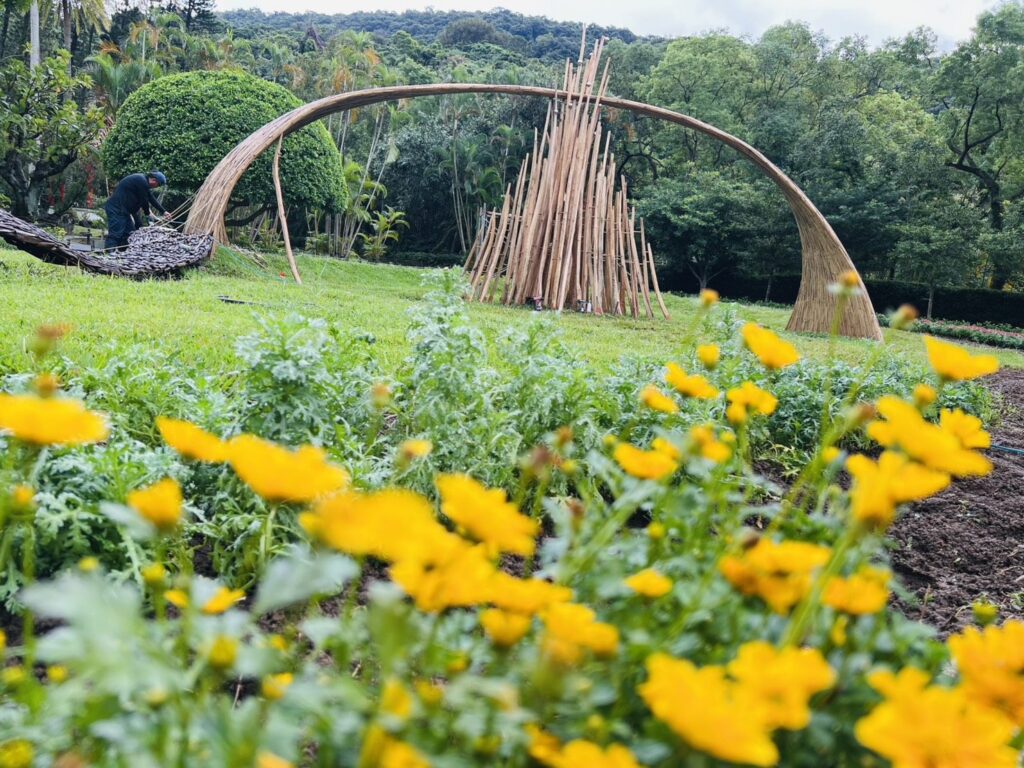 今年的菊展不一樣!士林官邸跨界藝術、宮廟文化 打造最台味花藝盛宴