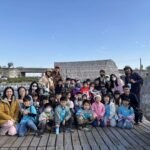 崙背鄉陽明國小師生來訪濕地　體驗口湖農業永續智慧
