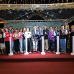 公私協力打造城市美學新亮點　基隆城隍廟地下道與國泰世華外牆點燈啟用