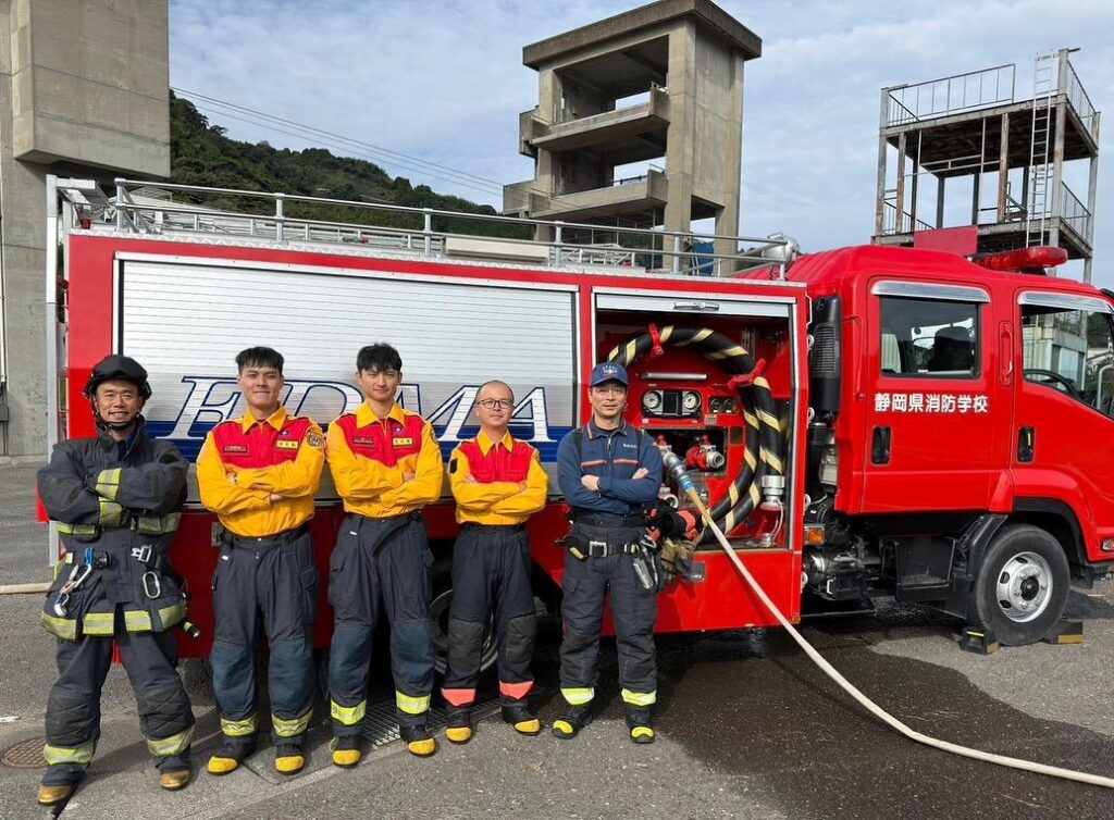基隆特搜隊赴日進修！紀律×技術×體能　全面強化火災搶救戰力