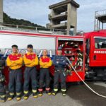 基隆特搜隊赴日進修！紀律×技術×體能　全面強化火災搶救戰力