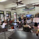 溪湖警前往西勢社區　推廣交通與防詐宣導