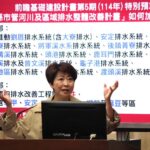 財委會審議前瞻及預算解凍案-陳亭妃聚焦台南治水建設
