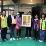 心智障礙者「有話無地講」透過畫筆抒發　圓融行善團集資22萬元鼓勵　呂俞賢回贈「城市之王」畫作