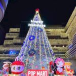 南紡「蘋安綻fun-幸福相遇」聖誕展區登場-pop-mart六大ip首度齊聚亮相