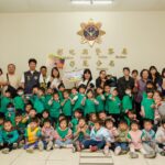 【萌娃突襲芳苑警分局　實地體驗警察日常】