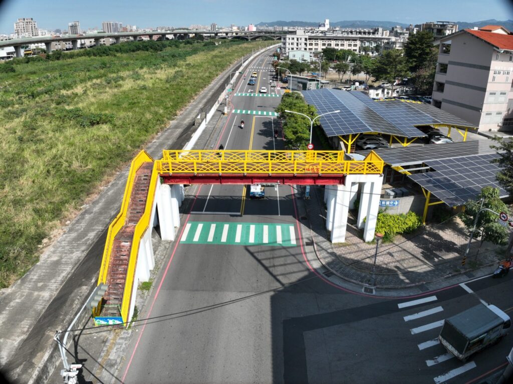大里區甲堤南路天橋拆除明啟動！　建設局斥300萬打造安全友善人行空間