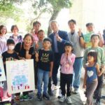 嘉義市立美術館辦「寫生日」　大小朋友畫筆記錄城市風景