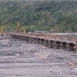 台9線馬太鞍溪鋼便橋搶修超前　交通部慰勞工班盼下月底完工