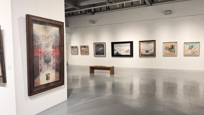 竹縣跨世代書畫聯展今開展-謝石鴻、謝亞傑父子以筆墨綻放泰雅之光