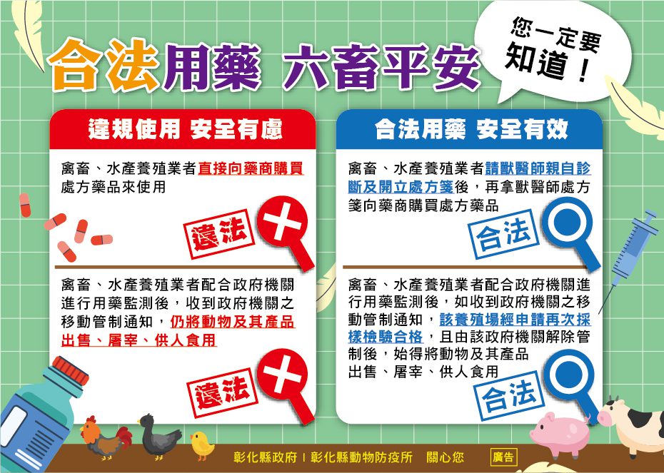 彰化縣動物防疫所舉辦蛋雞用藥管理與外寄生蟲防治講習　共同維護雞蛋食安