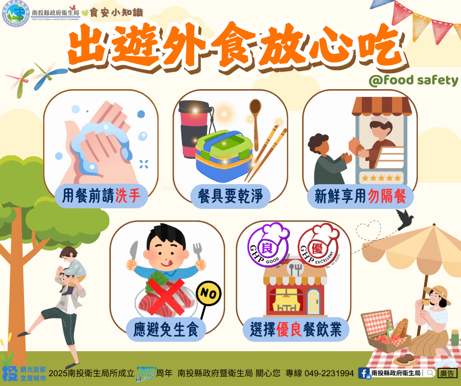 迎接-12月演唱會熱潮！南投衛生局把關車站美食安全