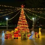 歲末點亮幸福城！　中市豐富、湧泉公園率先點燈迎接最美聖誕夜