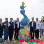 嘉義縣仁義潭全新地標「樂山樂水」揭幕　青銀世代共創家鄉記憶