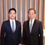 蔣萬安與隅修三會長會晤　強化臺日城市合作、深化多領域交流