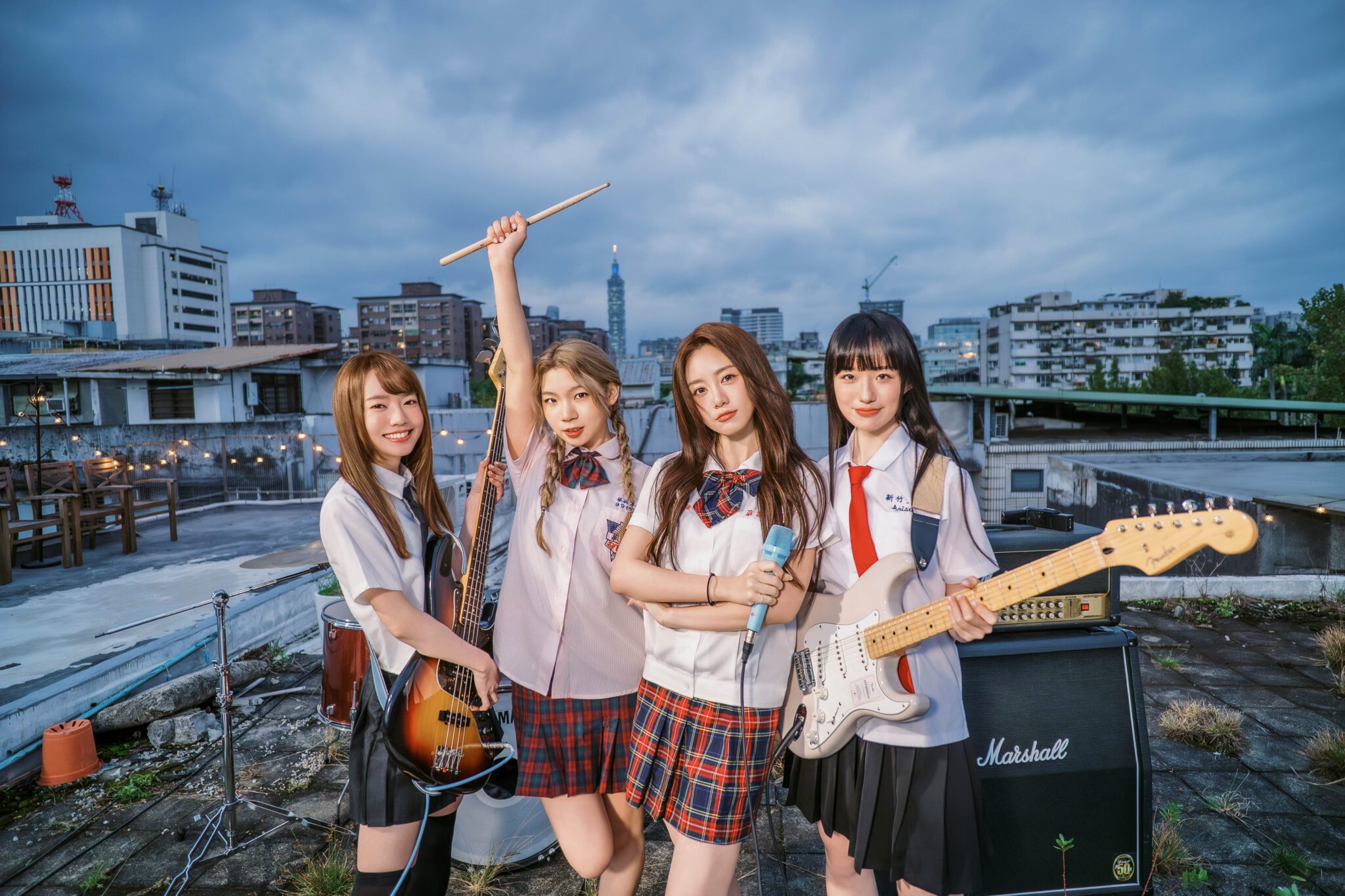 全女子樂團-smiledash-出道　44萬粉絲集氣　跨年登場