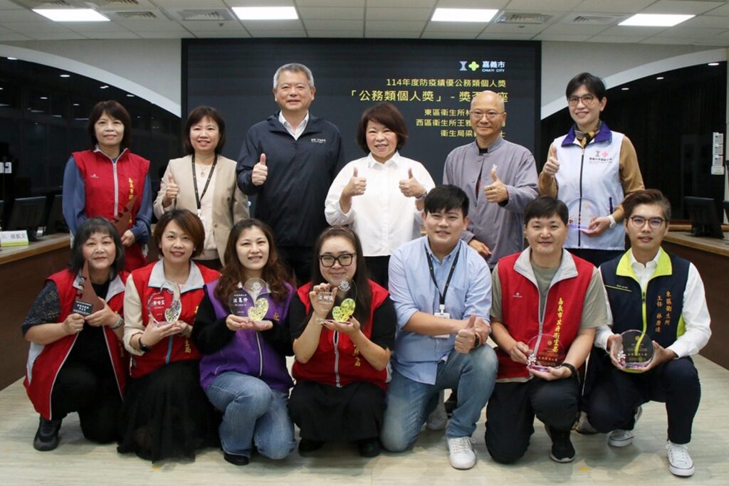 嘉義市專業力全國發光！榮獲三大領域個人獎展現城市溫度與治理實力