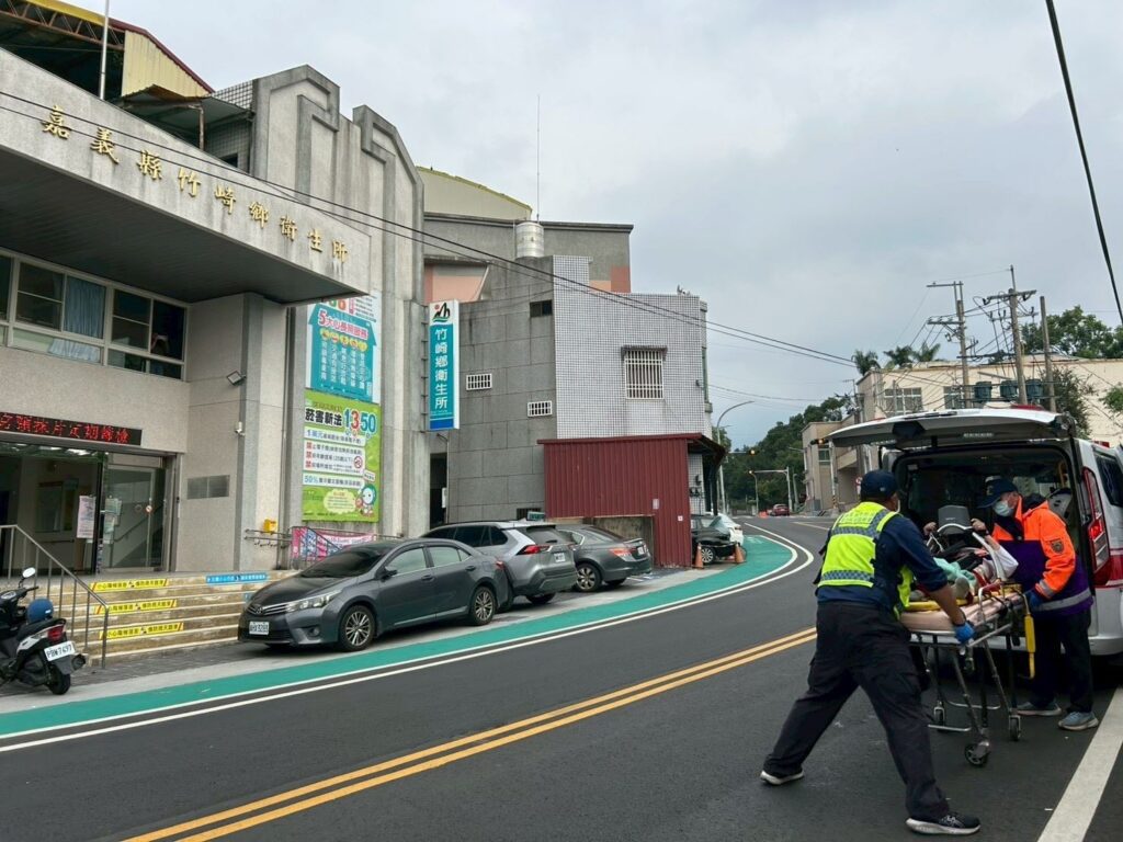 竹崎鄉衛生所即刻救援 成功搶救95歲婦人