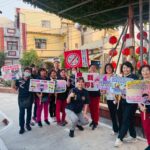 溪湖警前往埔心鄉東門村社區　推廣交通與防詐宣導