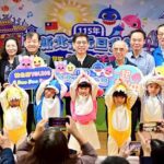 板橋435藝文特區馬卡龍草原舉行-115年新北元旦升旗-健走活動