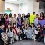 冷氣團來襲-嘉藥粧品師生送暖-募冬衣助越生暖心過冬