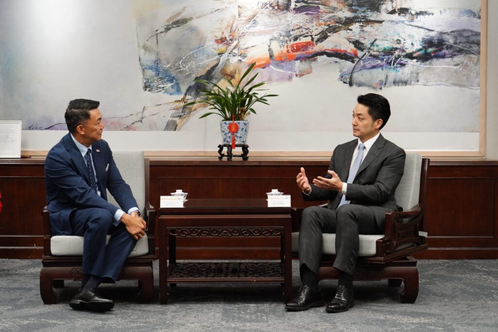 蔣萬安會見新加坡駐臺代表葉偉傑 感謝深耕臺星交流六載