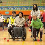 基隆市長者地板滾球賽　據點128隊阿公阿嬤組隊參賽