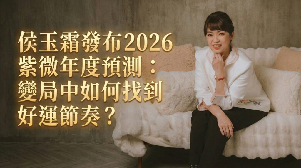 侯玉霜發布2026紫微年度預測:變局中如何找到好運節奏
