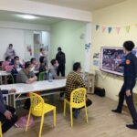 和美分局前往和美心起點社區復健中心向學員　加強反詐、交通安全及婦幼保護宣導