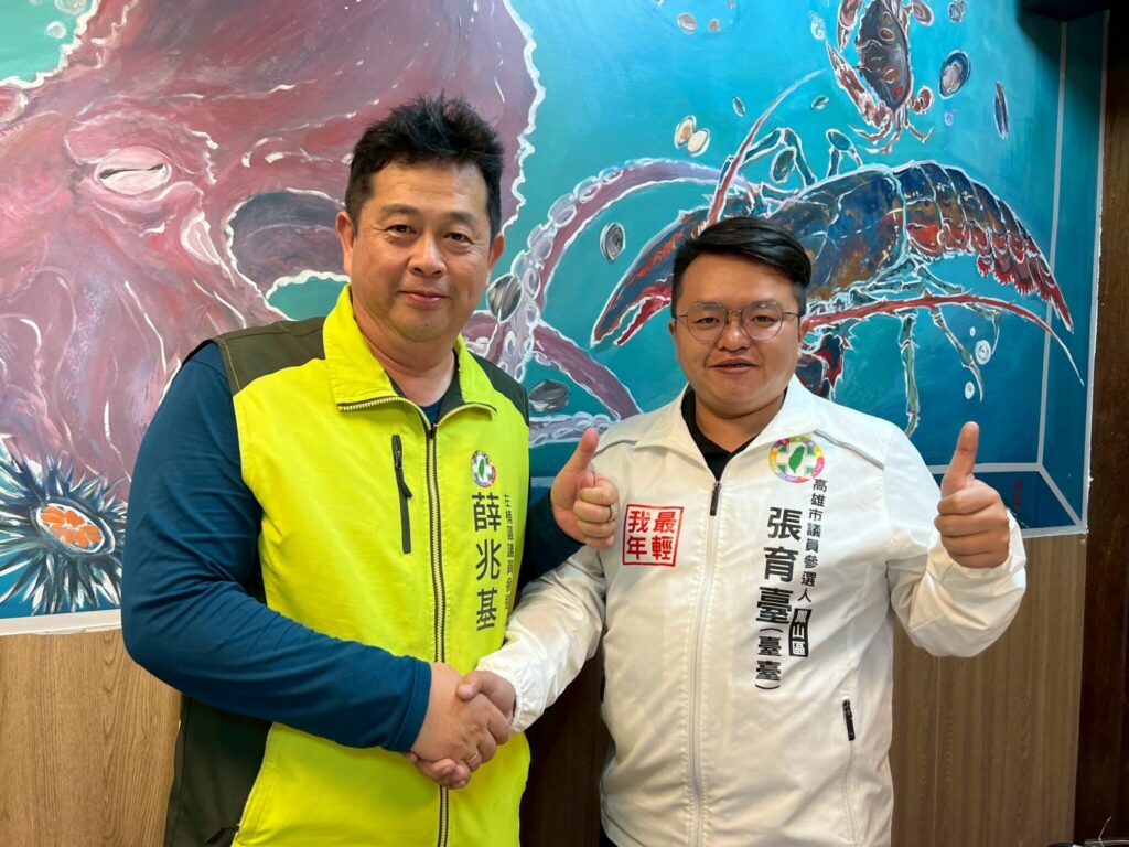 高市議員參選人跨世代對話 薛兆基「一站式高齡治理」 張育臺「預防型長照」共同打造幸福城市