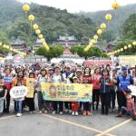 「幸福南投齊步走」在埔里地母廟盛大登場 千人健行、音樂市集 用幸福步調行銷南投魅力