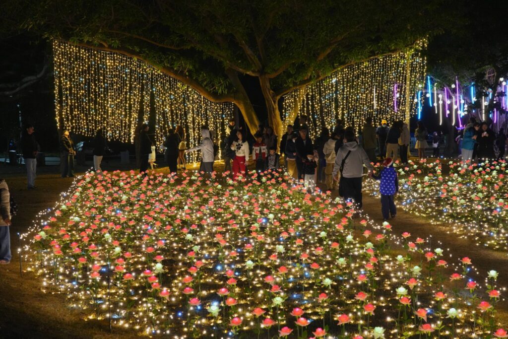 最浪漫光影盛宴！沙鹿嘉年華開幕首日湧入2萬人次　民政局長：漫遊海線幸福加倍