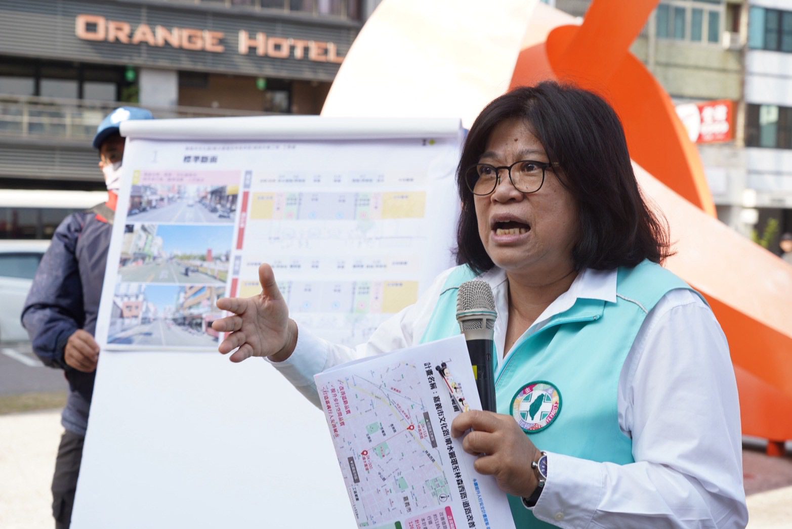 守護行人安全　王美惠爭取逾億元改善嘉義市路口與人行道